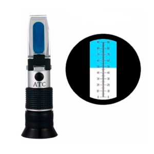 Refractómetro Brix de 0-90%