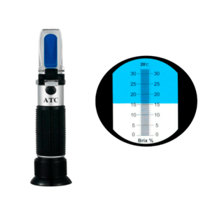 Refractómetro para azúcares 0-32% Brix
