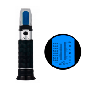 Refractómetro para Salinidad 0-100%