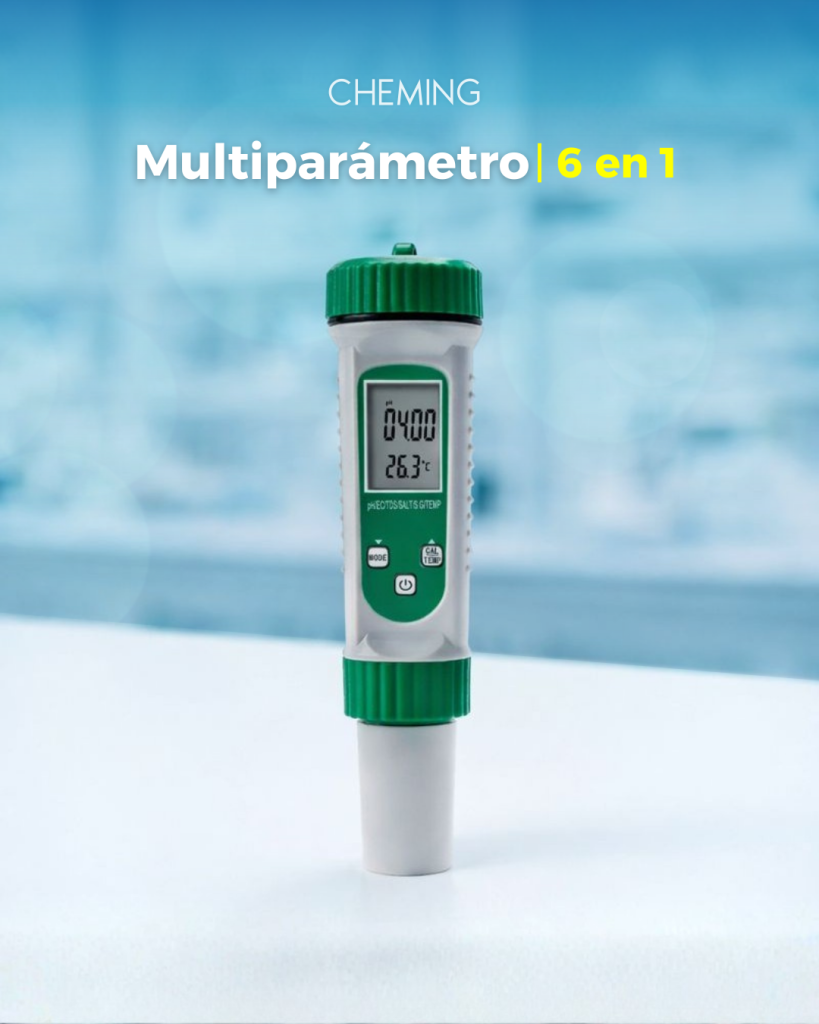 multiparámetro acuícola pH-786 para control de calidad del agua