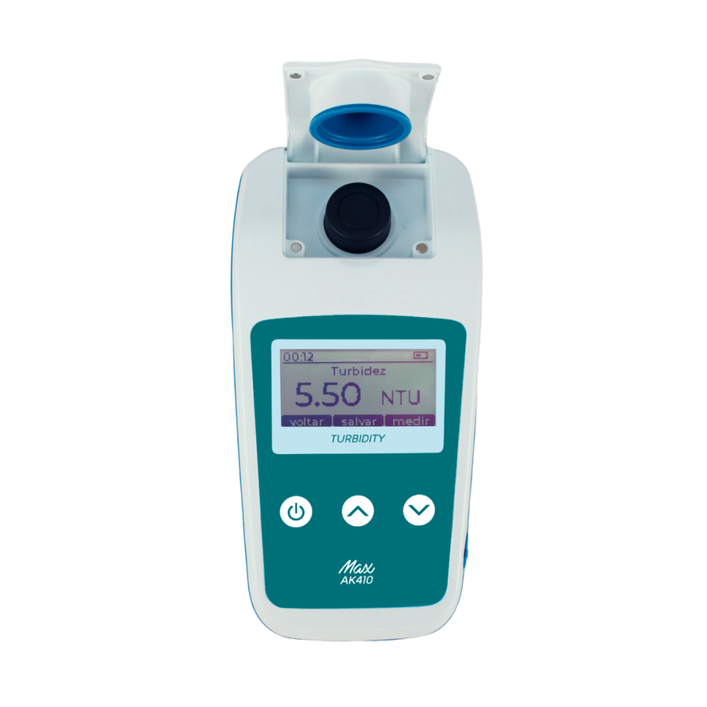 Turbidímetro portátil AKSO AK410 para agua
