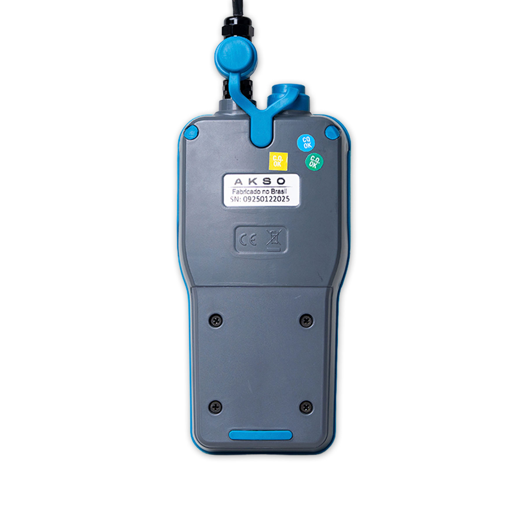 equipo AKSO AK121 para medir oxígeno disuelto y temperatura en agua