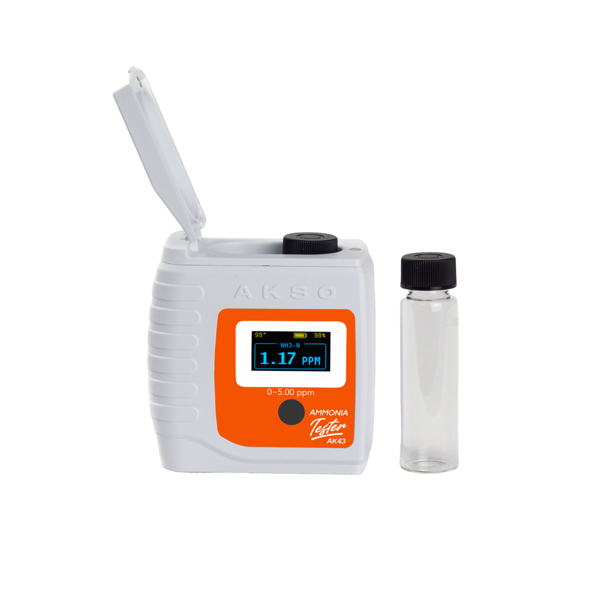 medidor de amoníaco AKSO AK43 con pantalla OLED,
