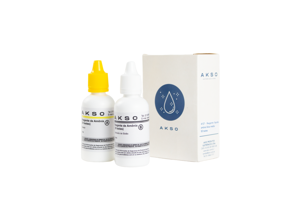 envase de reactivo líquido para amoníaco AK4043