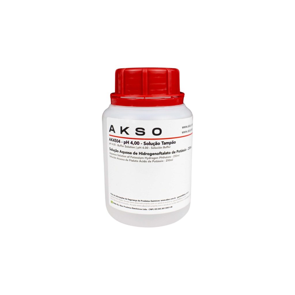 olución buffer pH 4.01 AK4504 para medidor de pH, solución tampón pH 4.01 para calibración de pHmetro, botella AK4504 para ajuste de medidores de pH