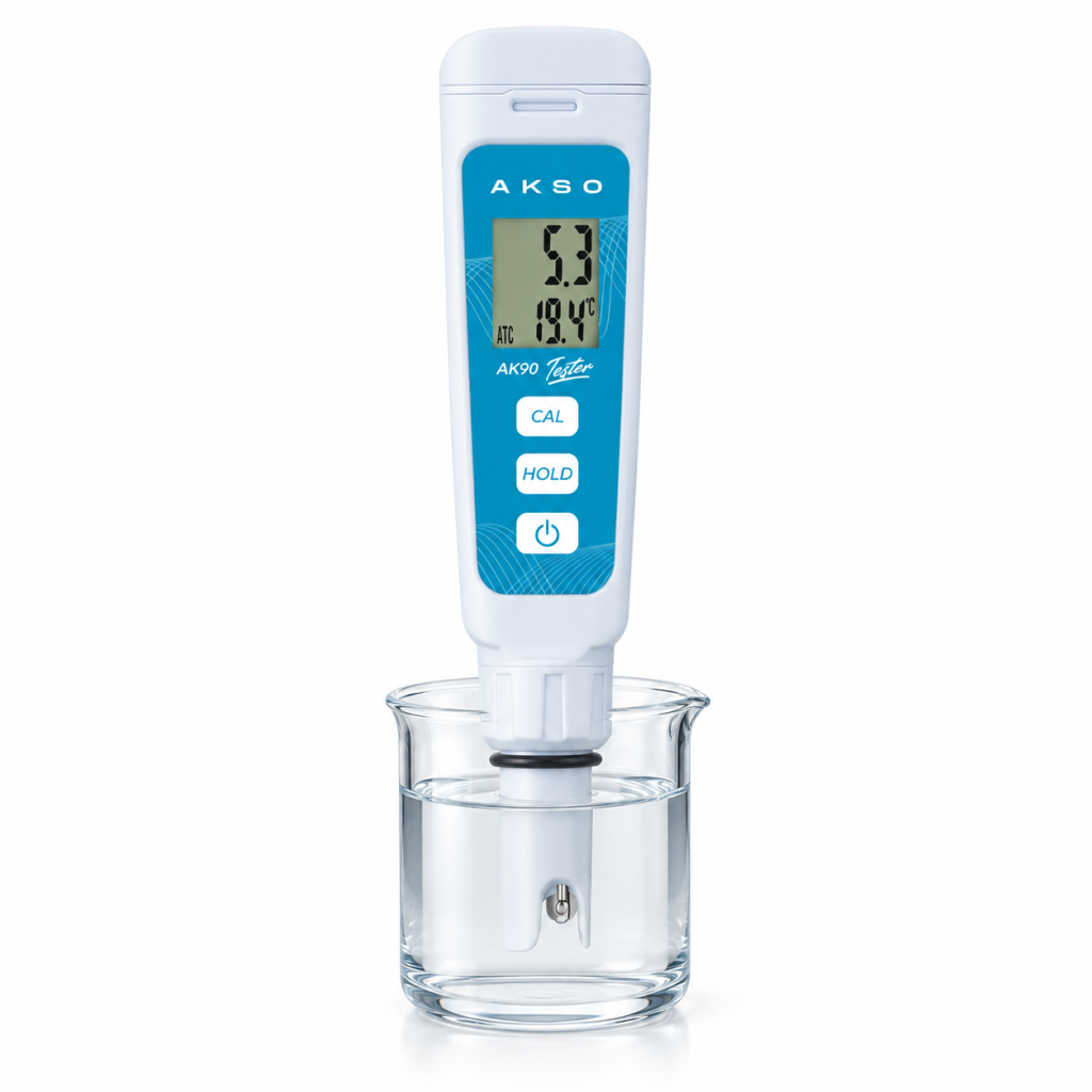 compensación automática de temperatura ATC en medición de pH